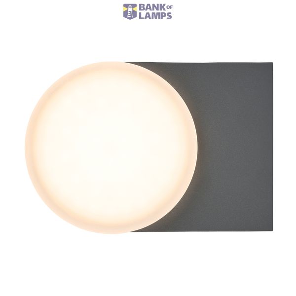 Zelda LED Large Up 11W 560lm 3000K IP54 anthracite image 3