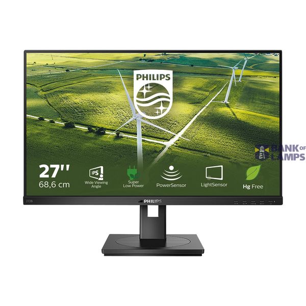 Philips | 272B1G/00 | 27 " | IPS | 16:9 | 75 Hz | 4 ms | 1920 x 1080 pixels | 250 cd/m² | HDMI ports quantity 1 | Black image 1