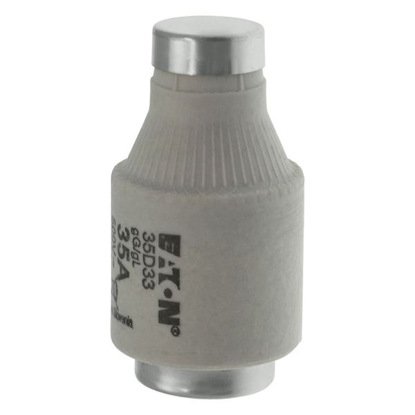 Fuse-link, LV, 35 A, AC 500 V, D3, gL/gG, IEC, time-delay image 14