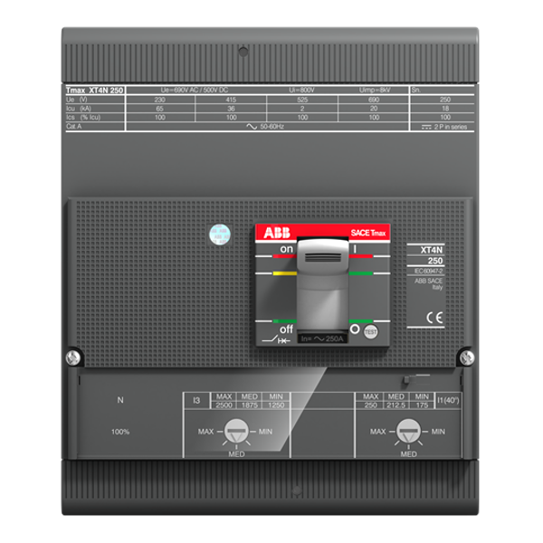 XT4S 250 TMA 90 450..900 4p F F UL/CSA image 4
