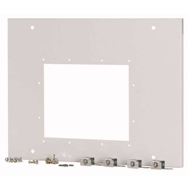 XTMPIX16FC-H550W425 Front cover for IZMX16, fixed, HxW=550x425mm, grey image 1
