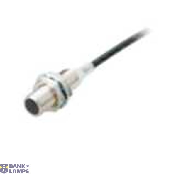 Proximity sensor, inductive, M12, shielded, 2 mm, DC, 2-wire, NC, 2 m cable PUR, chip-immune function, oil-resistant E2ER0026F image 1
