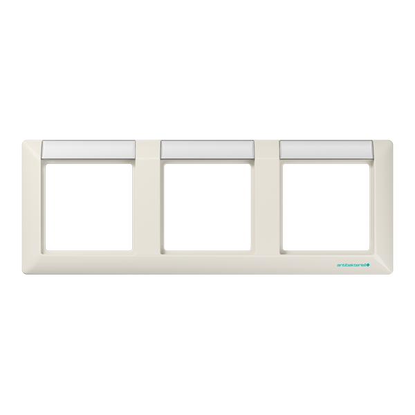 cover frame ABAS a.white m.tekstv.3-vdg.hor. image 1