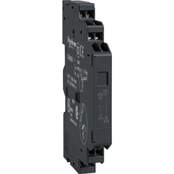 Auxiliary contact block TeSys Deca 1NO+1NC image 1