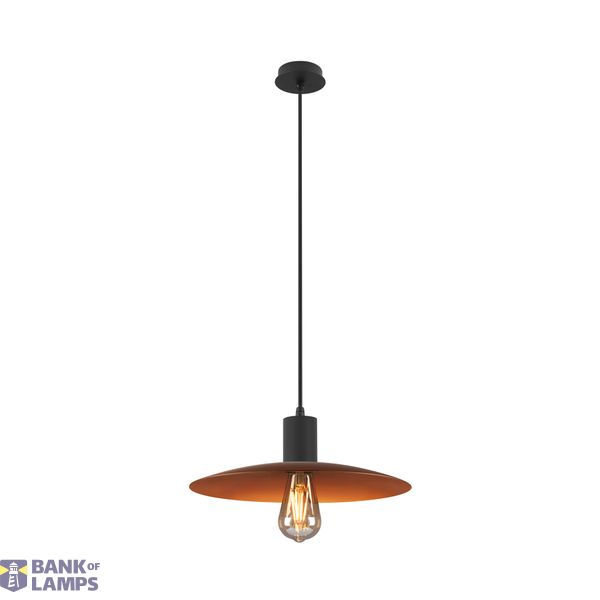 LALU®, Lampshade, E27 Base, Mix&Match, H:3.5 cm, bronze image 1