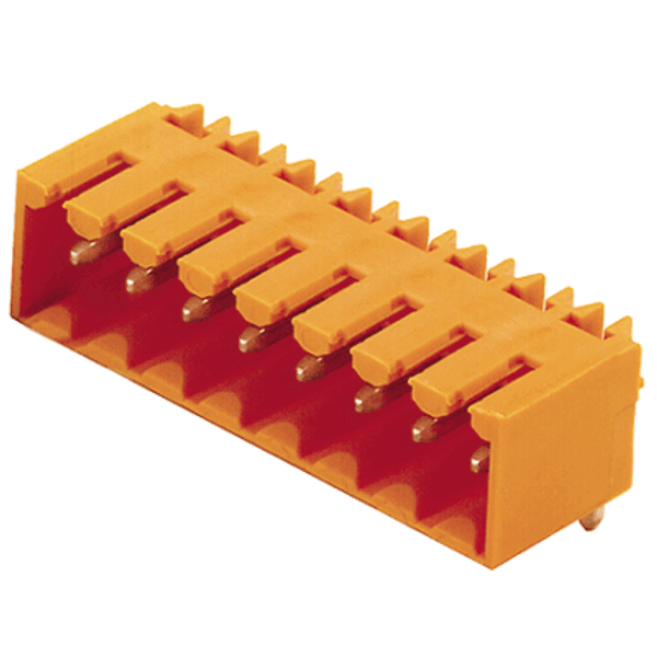 PCB plug-in connector, male header, closed side, THT solder connection, 3.50 mm, Number of poles: 11, 90°, Solder pin length (l): 4.5 mm, tinned, black, Box image 3
