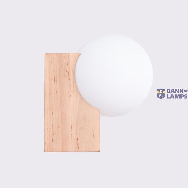 Wall lamp BULBO natural wood image 8