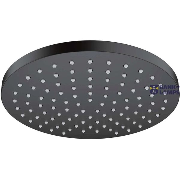 Vernis Blend 200 overhead shower head, matte black image 1