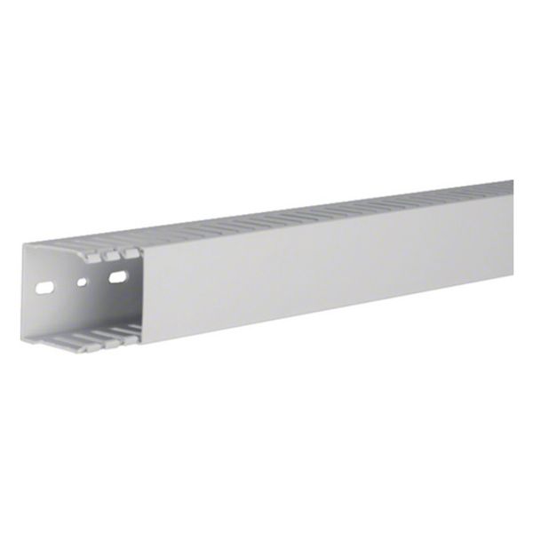 Wiring duct halogen-free V0-PC/ABS HNG 50x50mm light gray image 1