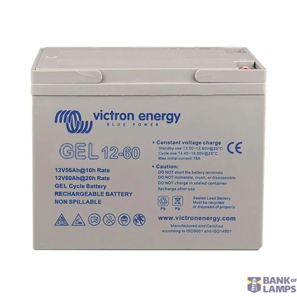 Victron Energy Akumulators 12V/60Ah Gel Deep Cycle Batt. image 1