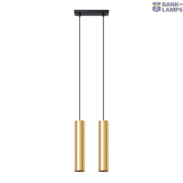 HANGING LAMP LAGOS 2 GOLDEN GLOSS GU10 2X10W IP20 image 3
