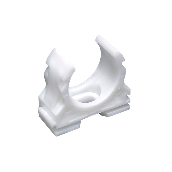 Kunststof-buisklem wit image 1