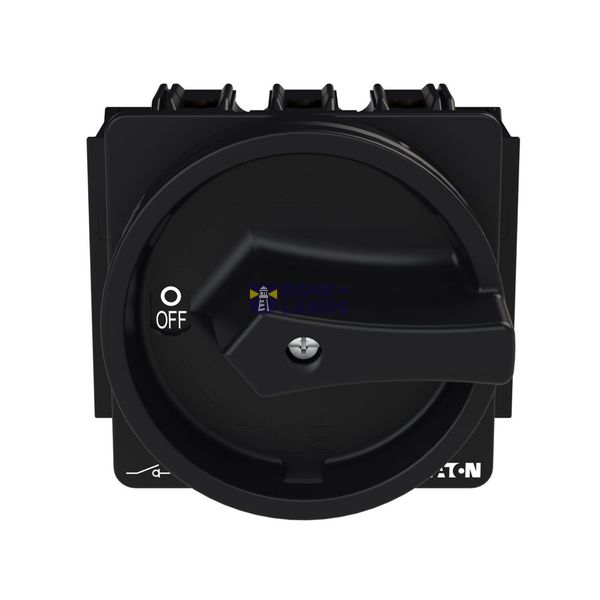 P3 Main switch, 80 A,Flush mounting, 3 pole, Form EA/SVB, Black, Door  image 6