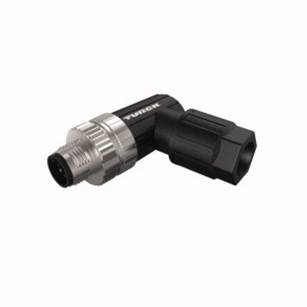 Field-Wireable Connector Male Connector M12 × 1, Angled   FW-EWSPM0426-SA-P-0408 image 2