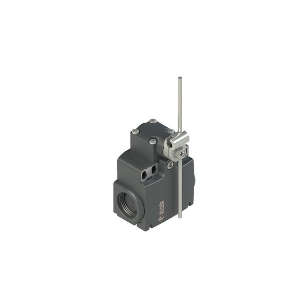 Position switch with adjustable round rod lever image 1