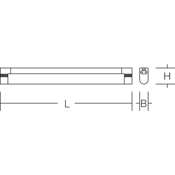 STRIP-LIGHT, 4 W, 400 lm, 830, 840, white, on/off Ceiling and wall lum image 3