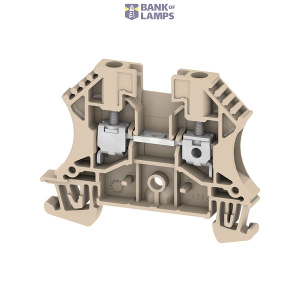 Terminal block 4 mm² phase, 800V/32A, screw image 1
