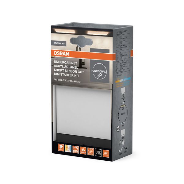 UCAB ACRYLUX PAN SHORT 3.5WCCTDIMSTOSRAM image 2