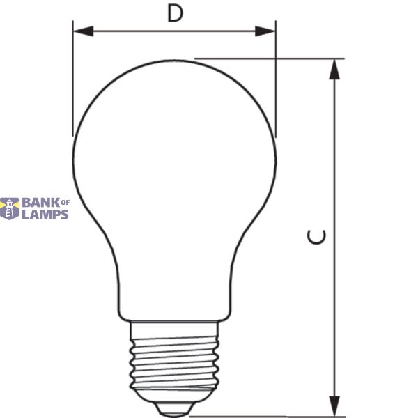 CLA LEDBulb ND 17-150W A67 E27 827 CL image 3