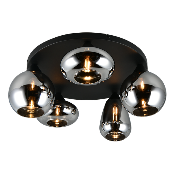 Lumina ceiling lamp 5xE14 chrome plated image 1