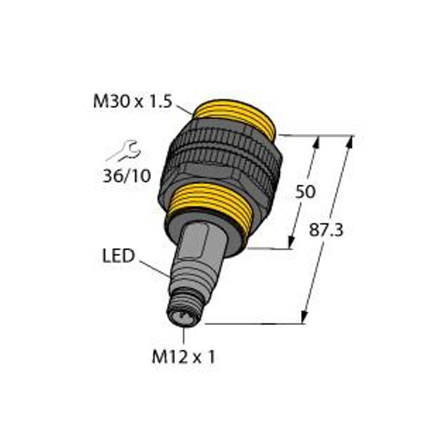 Capacitive Sensor   BCT10-S30-UP6X2-H1151 image 1