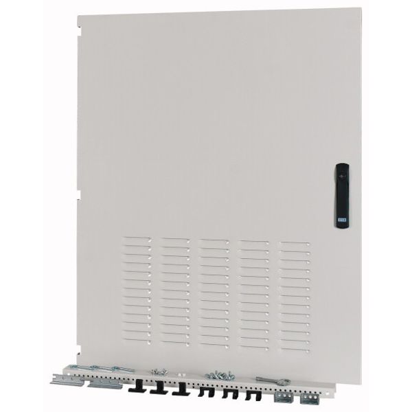 XSDMRV4097508 Box Solution door, ventilated, IP42, right, HxW=975x800mm, grey image 1