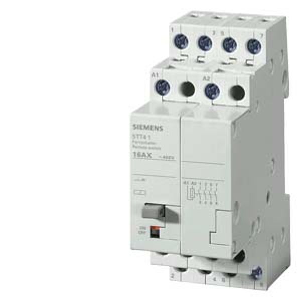 Remote control switch with 4 NO contacts Contact for 230 V AC, 400V 16A Control image 2