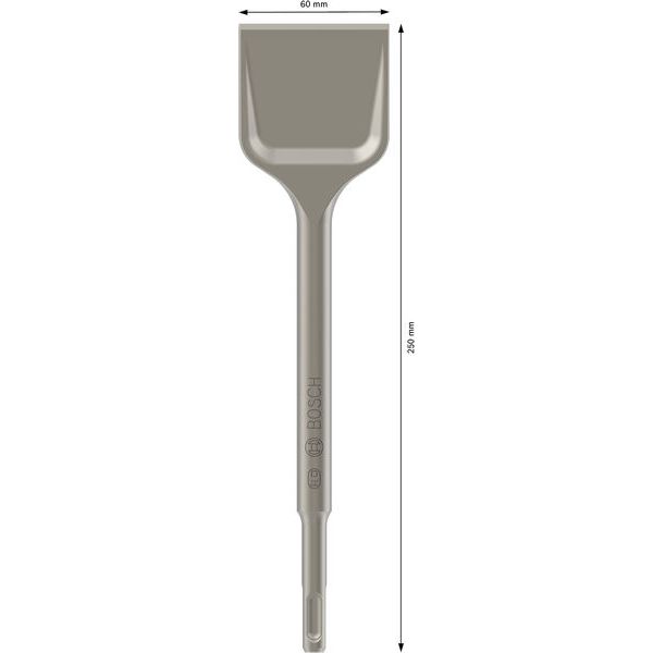 Spade chisel SDS-plus 250 x 60 mm image 1