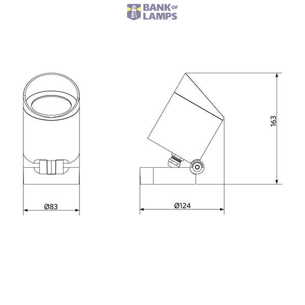 LEDSpotProjector-E Rd82-8W-840-36D image 4