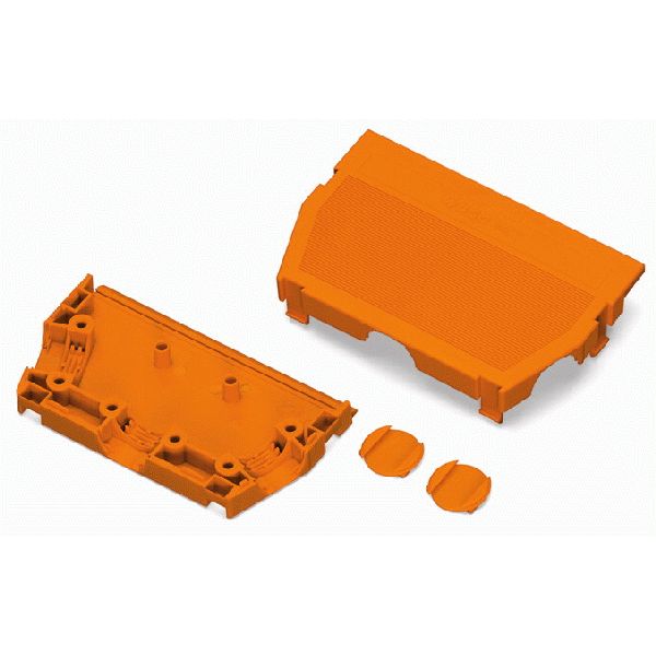 Strain relief housing orange image 2