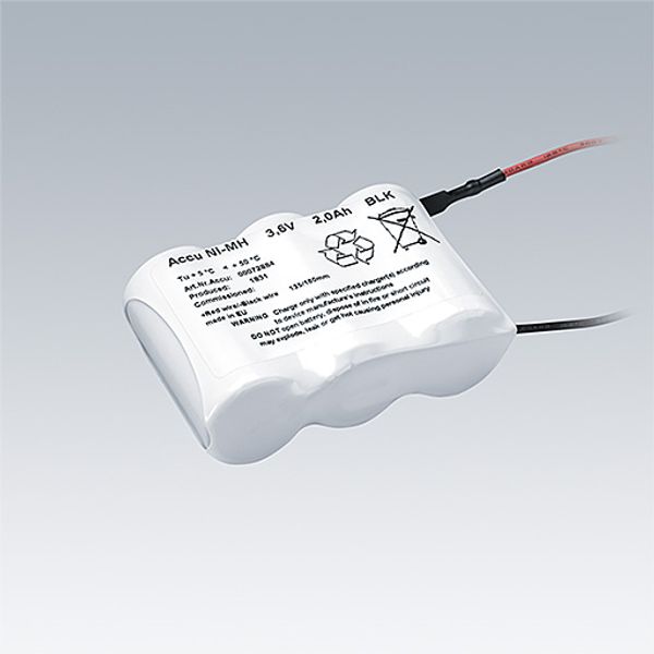 ACCU NIMH 3.6V 2.2Ah Cs 3 SBS 135/160mm - Accumulator image 1