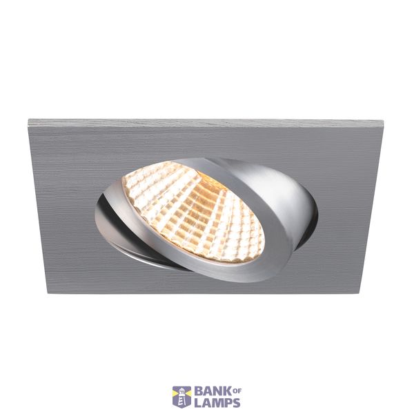 NEW TRIA® 68, ceiling installation ring, L: 8.2 W: 8.2 H: 2.6 cm, IP 20, aluminium image 2