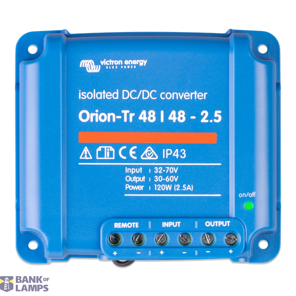 Victron Energy DC-DC pārveidotāji Orion-Tr 48/48-2,5A (120W) Isolated DC-DC conv. image 1