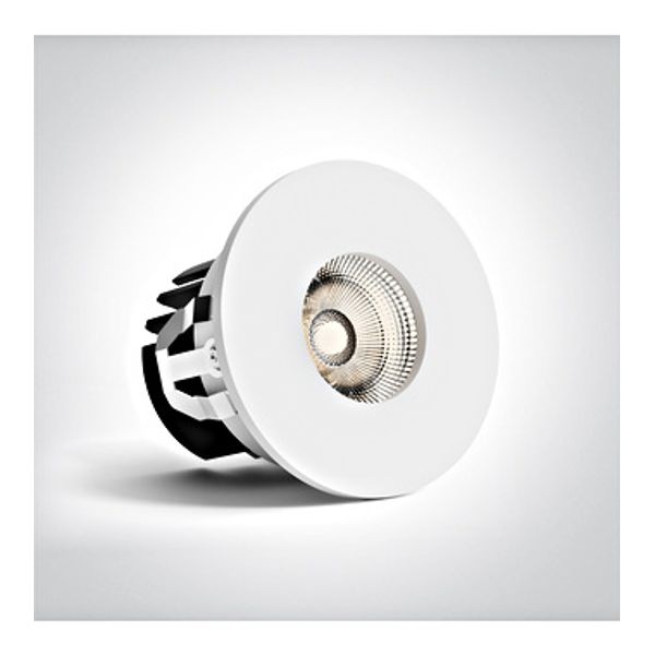 10107PA/W/C WHITE COB 6,5W CW 700mA IP65 image 1