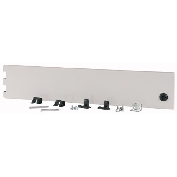 XSDRMC0125 XR-MCCB-PIFT door, closed, H = 125 mm, IP55, grey image 1