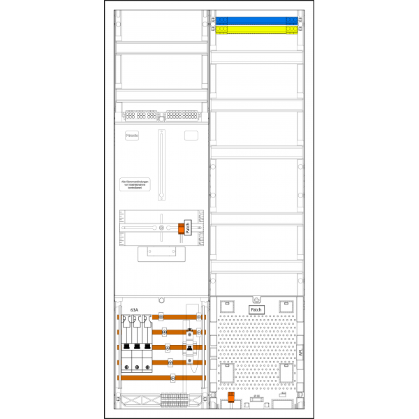 3HZ721APZ63B6, 1 ZP, 1 VAPZ inkl. APL, SLS 63A, SPVGB6, 2 PPV, 1 PL100 (3HZ721APZ63B6) image 1