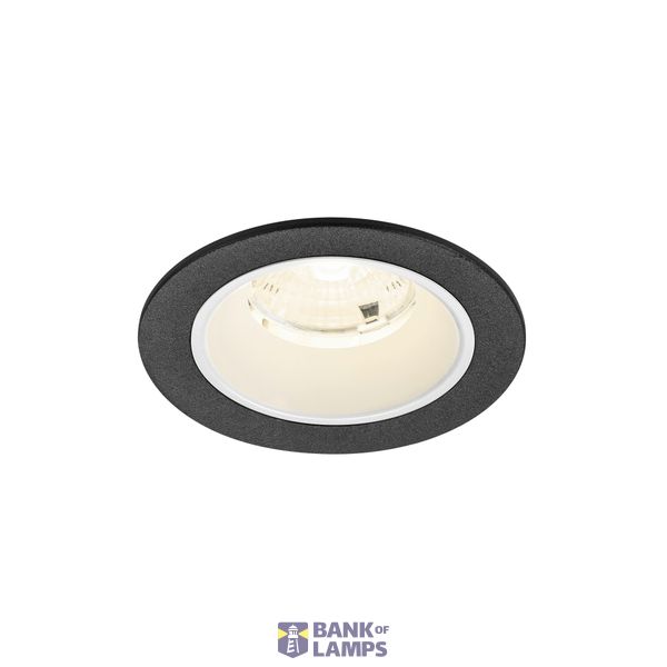 NUMINOS© S recessed ceiling light 4000K 55ø IP20 round bl/wh image 1