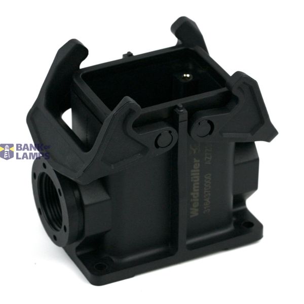 Housing industry connectors, Base housing, Side-locking clamp on lower image 1