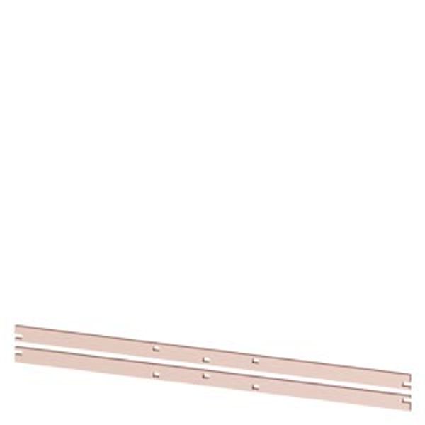 ALPHA 3200 Eco busbar PE, 2x30x10mm, W: 800mm image 1