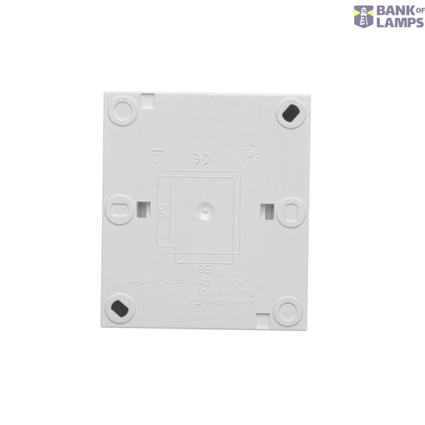 Single switch with backlight, dark grey, 16A, 10AX image 1