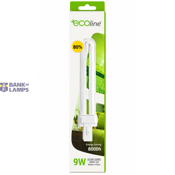 FLUORESCENT LAMP T4 4000K G23 410lm image 2