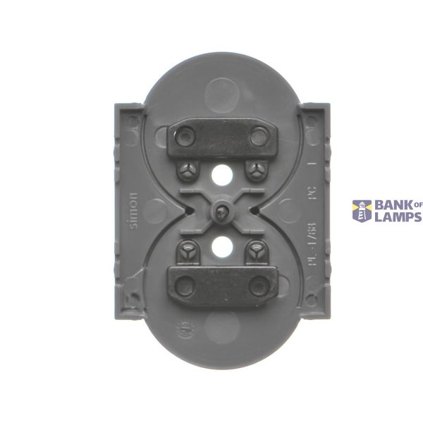 Cover for DATA socket, cream white/electro white image 1