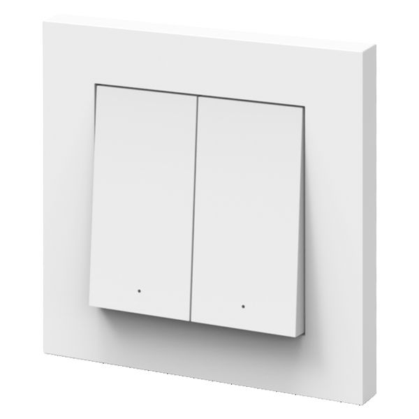 SMART+ WIFI REMOTE WALL SWITCH 2 Button image 1