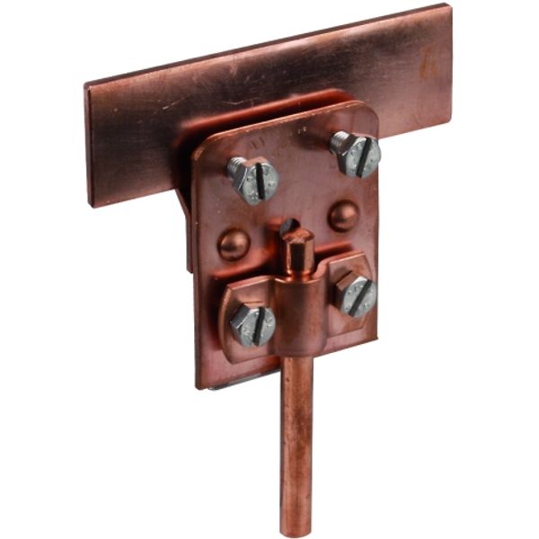 Saddle clamp Cu f. Rd 7-10mm, clamping range 0.7-5mm image 1