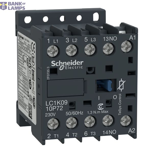 CONT  9A 1S 110V AC ONTST image 1