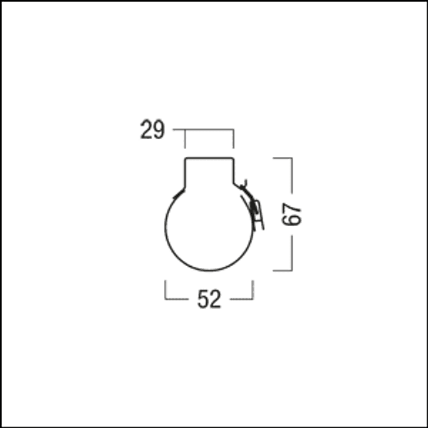 TLX S STEEL CLAMP FAST LOCK 2PC - Fixing clips image 2