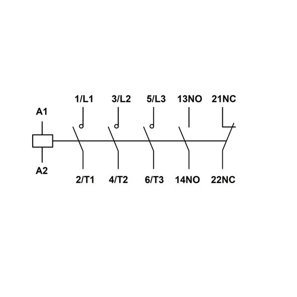Contactor 3-pole, CUBICO Grand, 75kW, 150A, 1NO+1NC, 230VAC image 11
