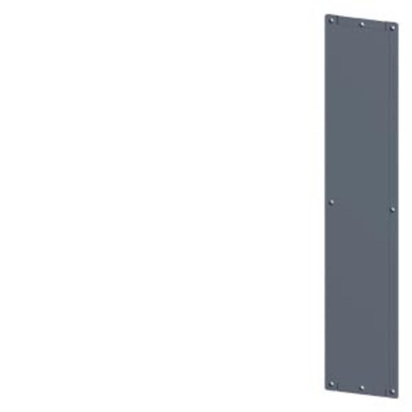 SIVACON, grille, for upgrading from IP2X to IP4X, W: 300 mm, zinc-plated image 1