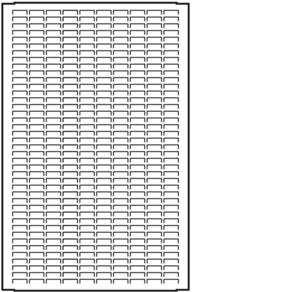 Perf. dished plate quadro.sy. 600x500 mm image 1