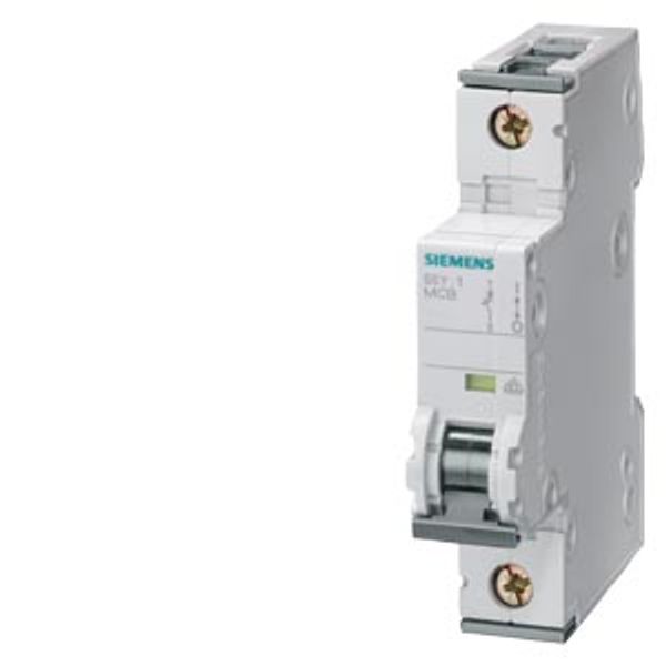 Circuit breaker 230/400v 25ka, 1pole, b, 6a image 1